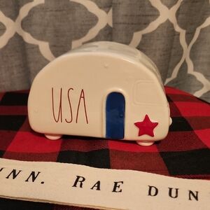 Rae Dunn USA Camper Ceramic Decor
